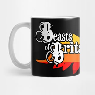 Beasts of Britain (Nessie Logo, Orange) Mug